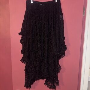 Free people French courtship slip skirt sz S
